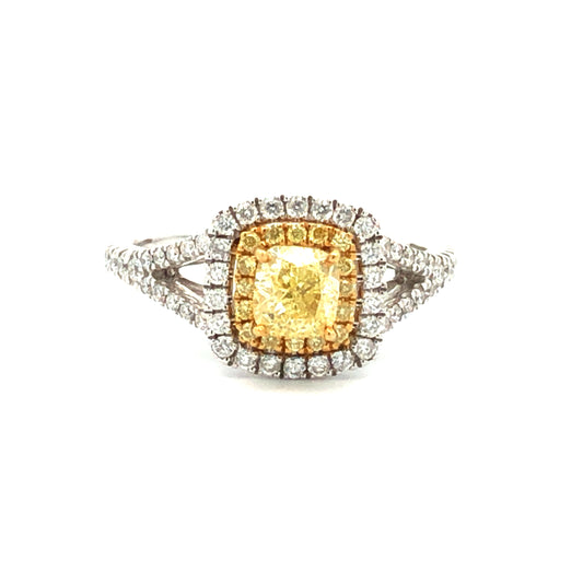 Yellow Diamond Ring R15834