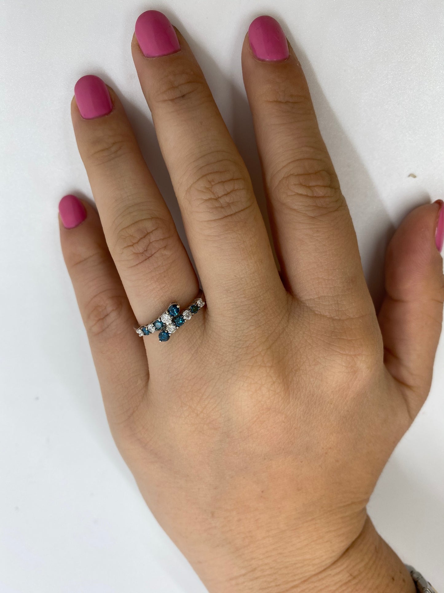 Blue Diamond Ring R16337