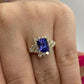 Tanzanite Ring R16488 - Royal Gems and Jewelry