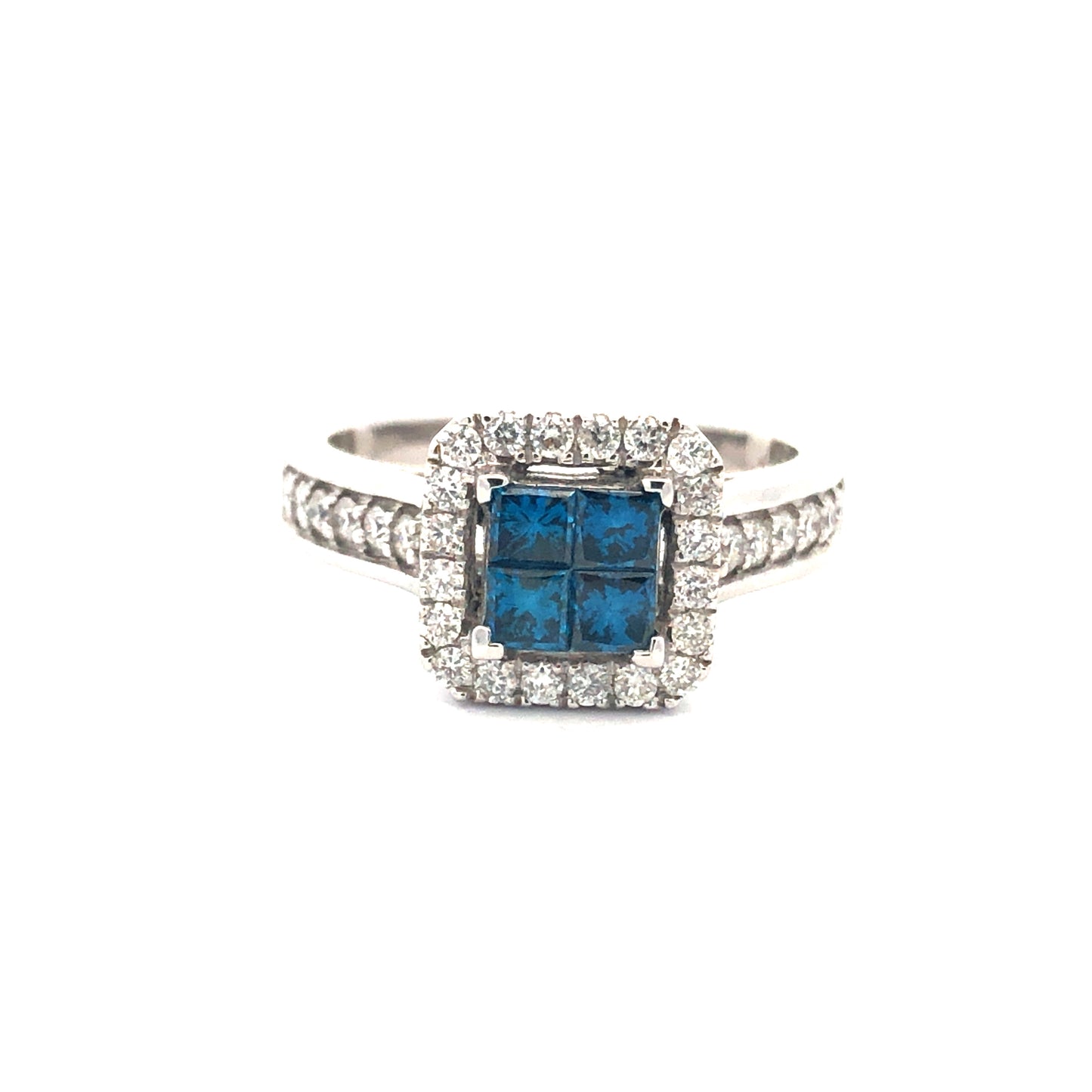 Blue Diamond Ring R16915