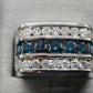 Men's Blue Diamond Ring R17158