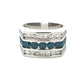 Men's Blue Diamond Ring R17158
