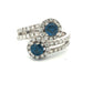 Blue Diamond Ring R18038