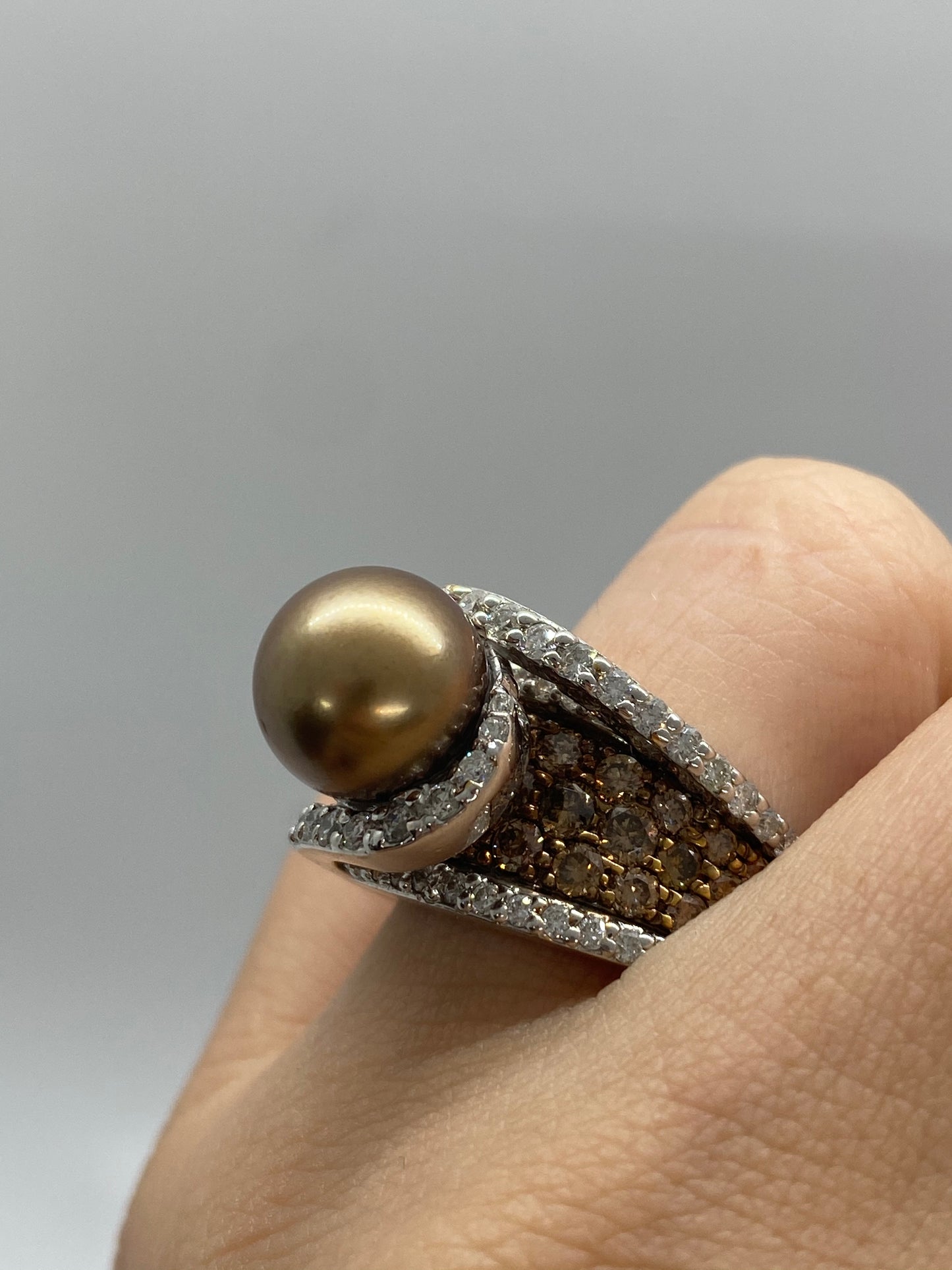 Chocolate Diamond Ring R18555