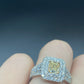 Yellow Diamond Ring R18685 - Royal Gems and Jewelry