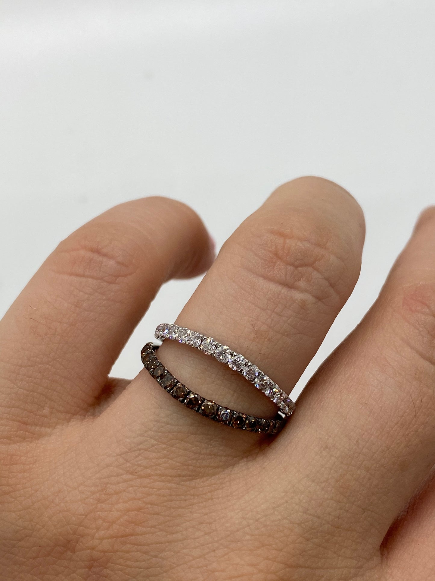 Chocolate Diamond Ring R19660 - Royal Gems and Jewelry
