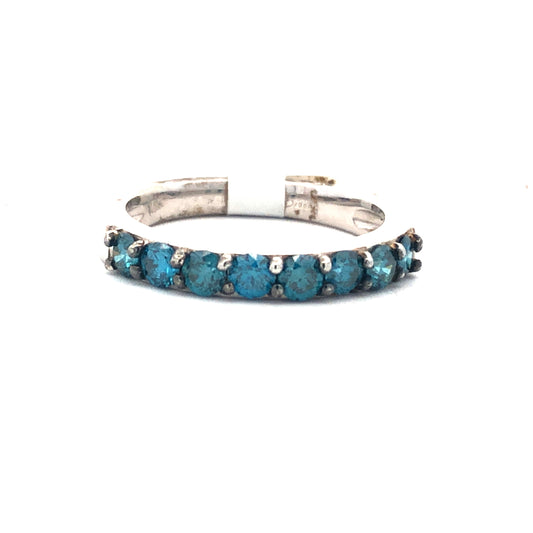 Blue Diamond Ring R19870