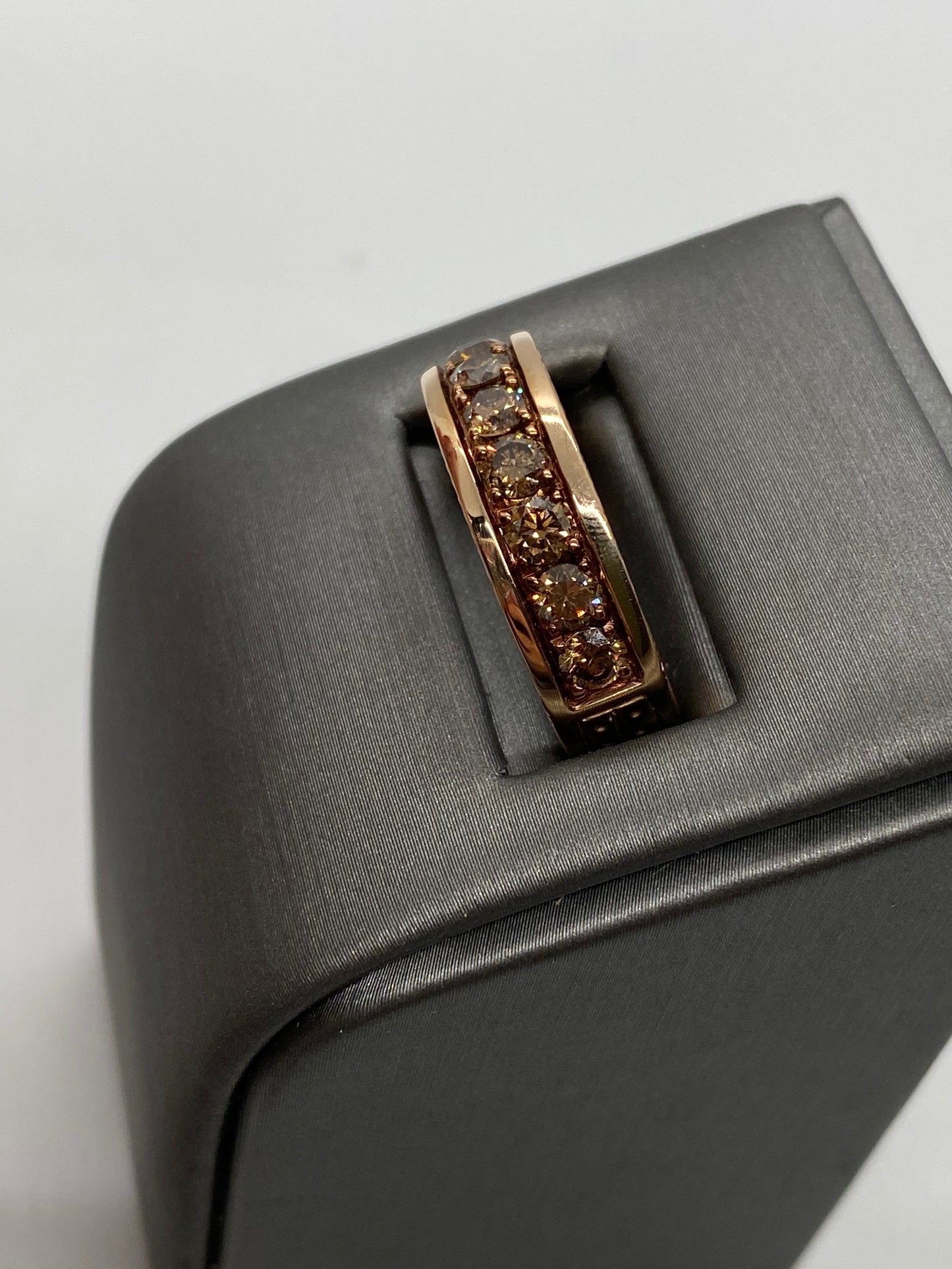Men's Chocolate Diamond Ring R20061 - Royal Gems and Jewelry