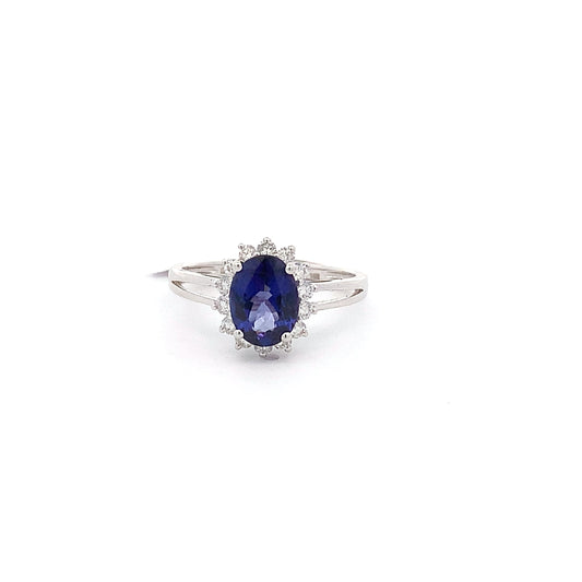 Tanzanite Ring R20330 - Royal Gems and Jewelry