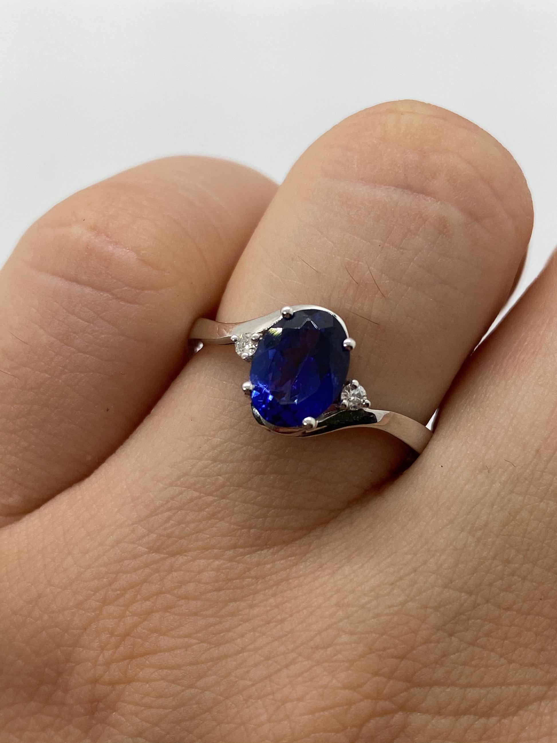 Tanzanite Ring R20338 - Royal Gems and Jewelry
