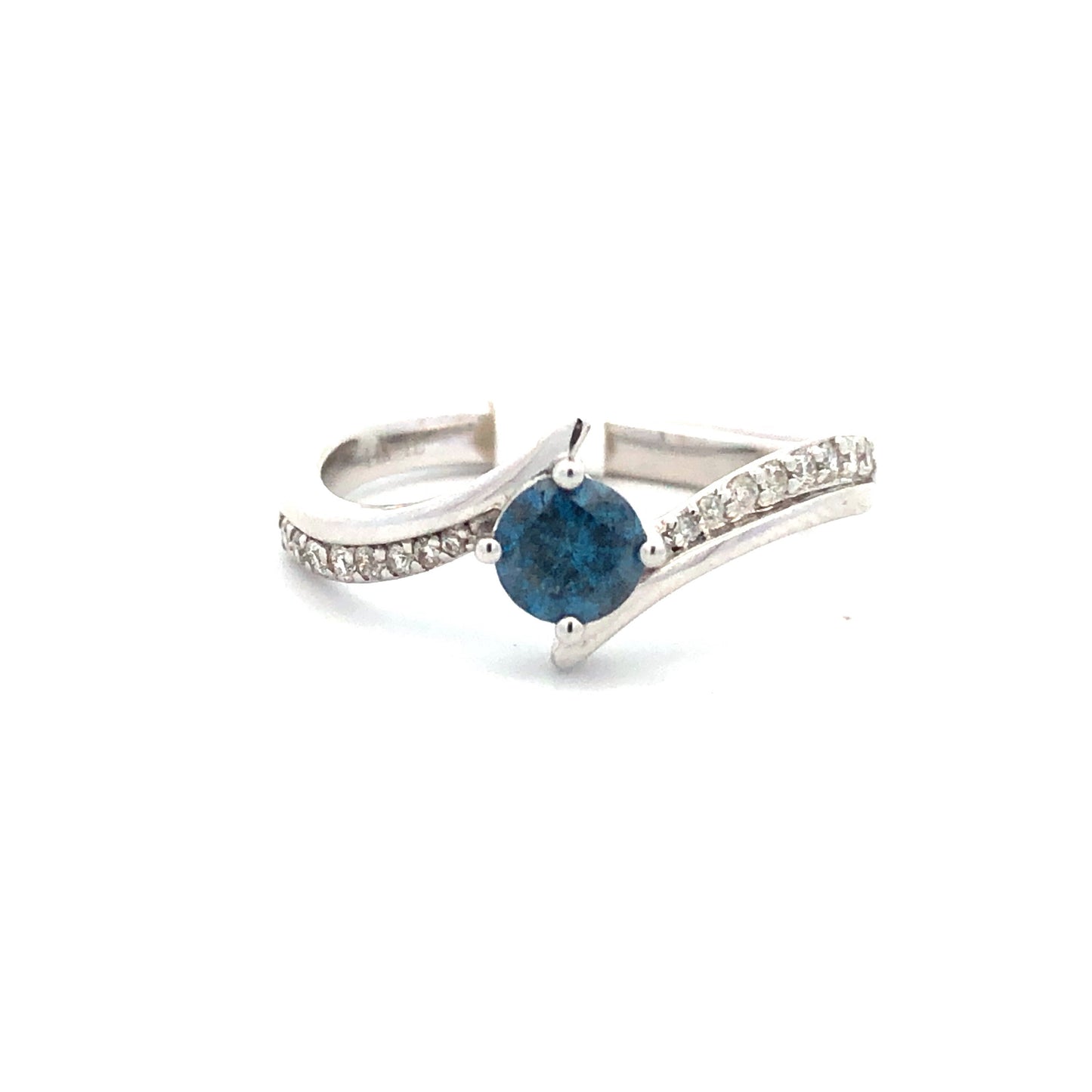 Blue Diamond Ring R20509
