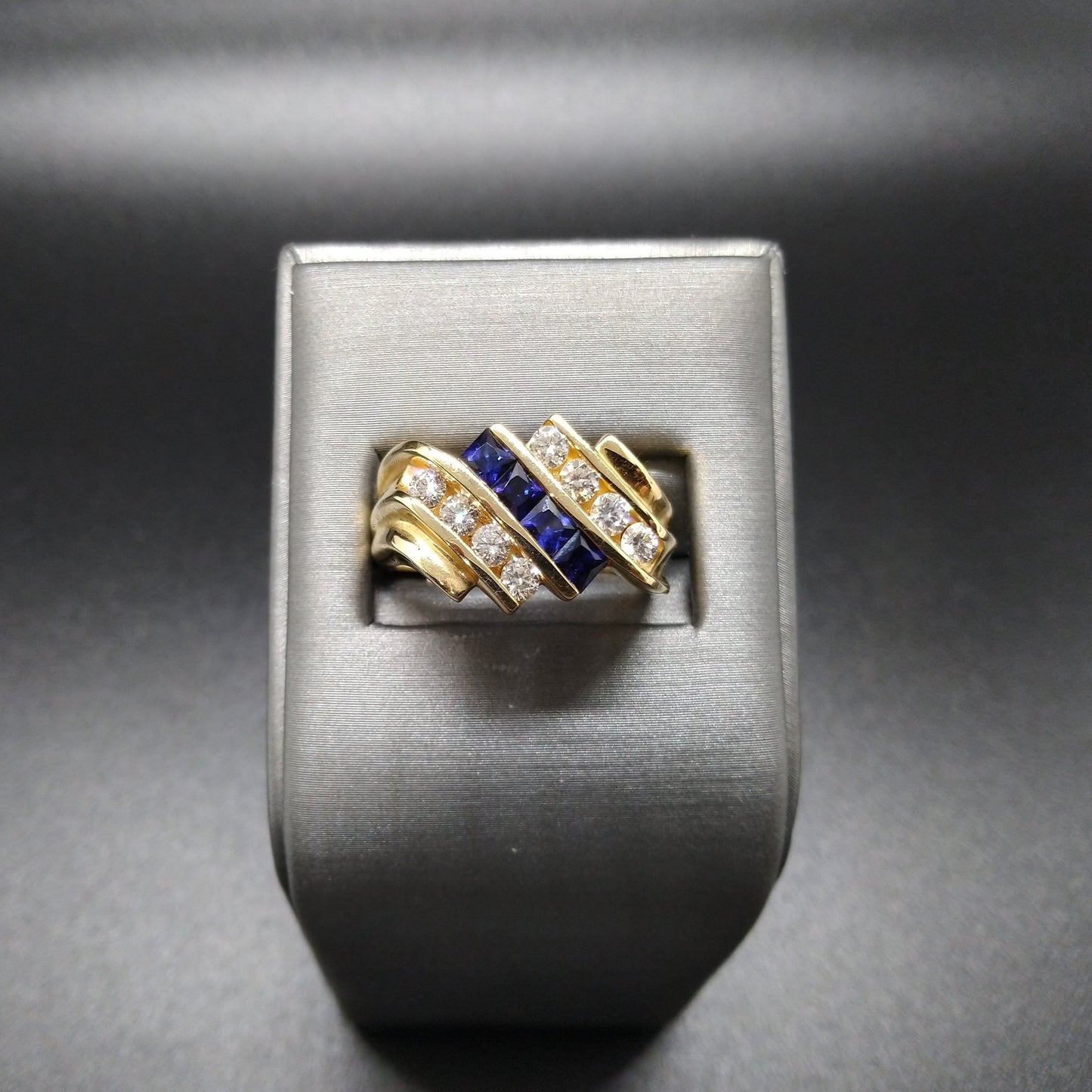 Men's Sapphire Ring R20815