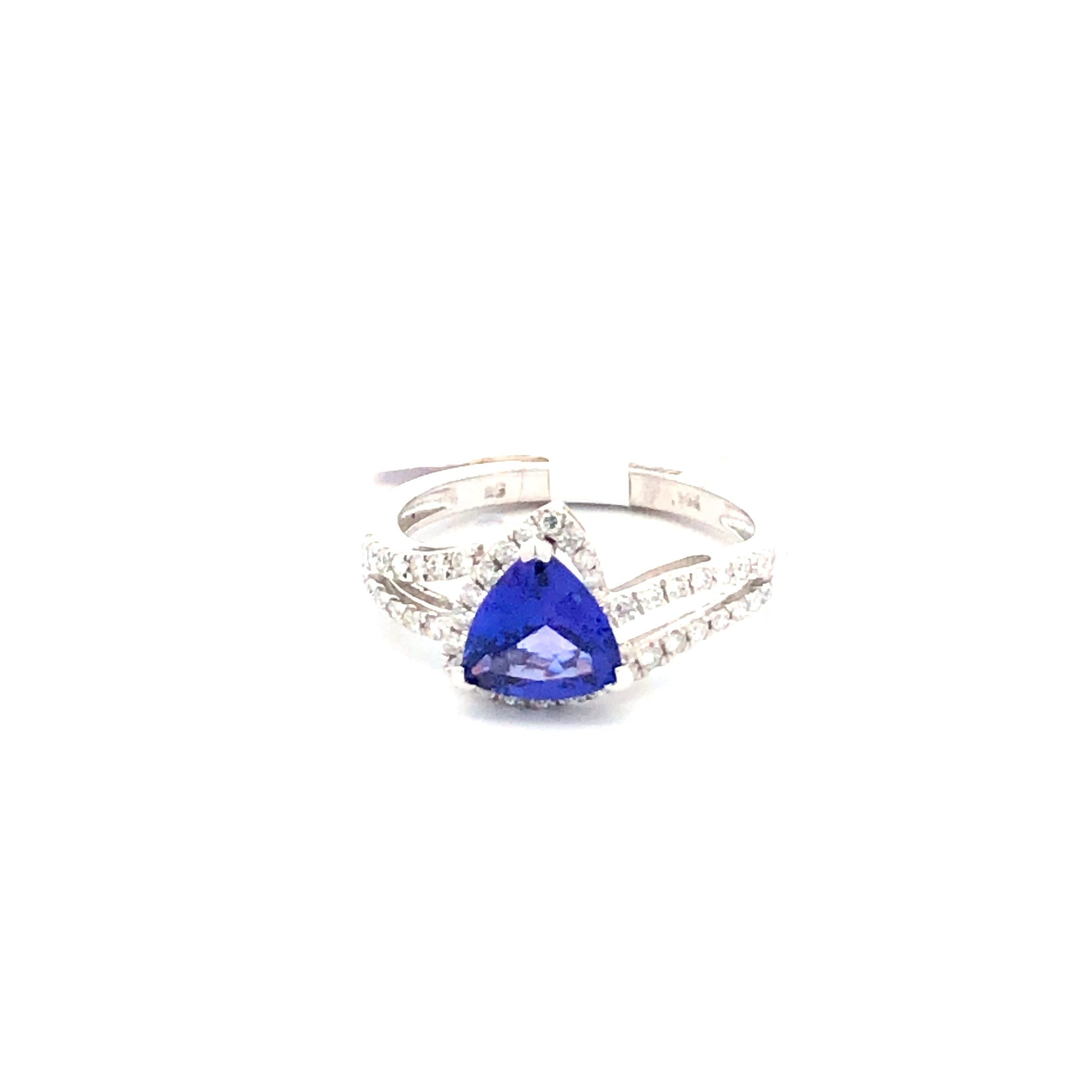 Tanzanite Ring R21024 - Royal Gems and Jewelry