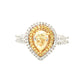 Yellow Diamond Ring R21159 - Royal Gems and Jewelry