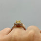 Yellow Diamond Ring R21248 - Royal Gems and Jewelry