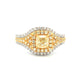 Yellow Diamond Ring R22217 - Royal Gems and Jewelry