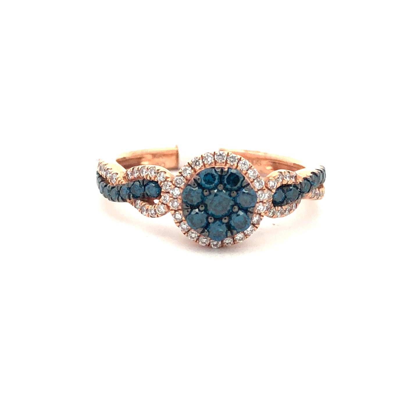 Blue Diamond Ring R22305