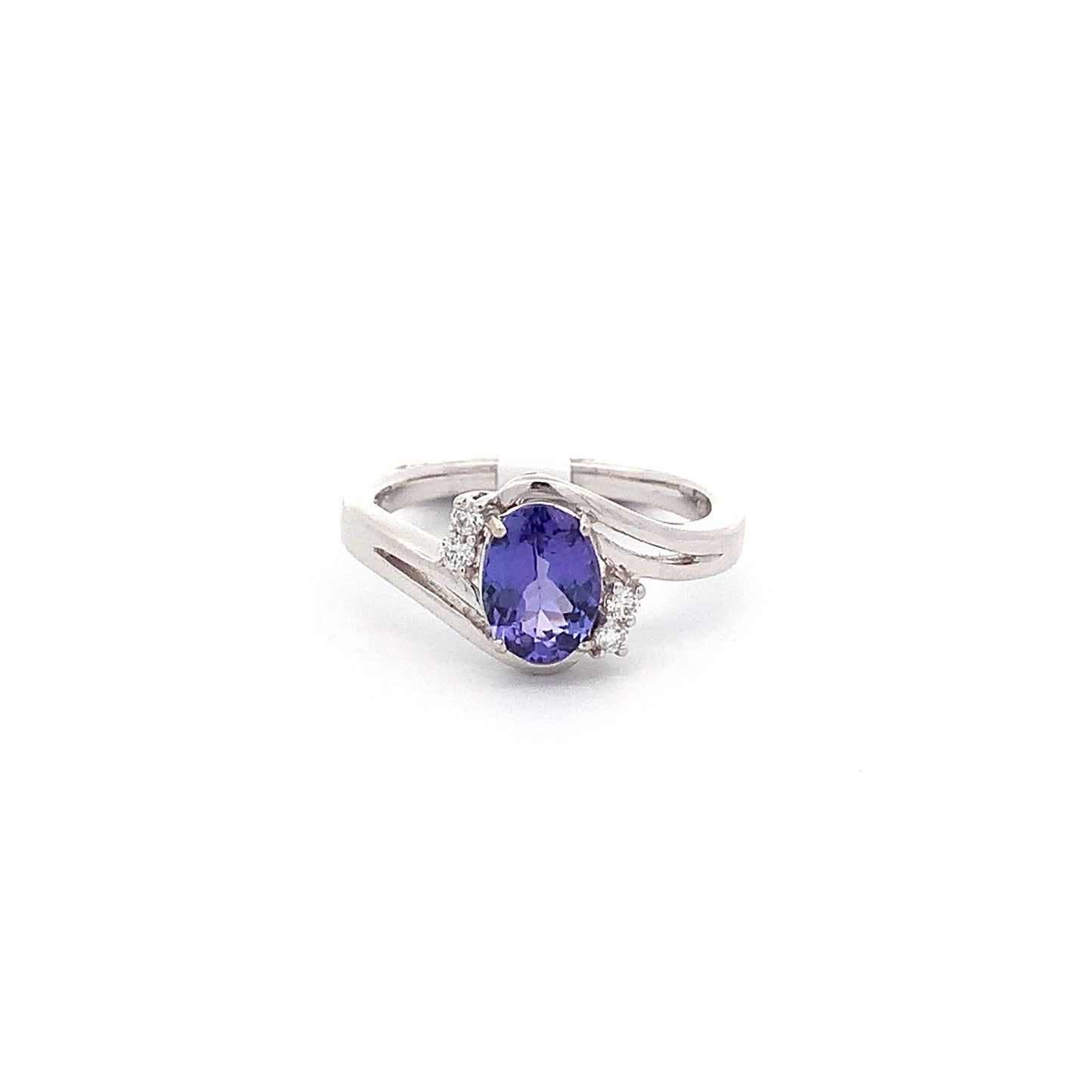 Tanzanite Ring R22607 - Royal Gems and Jewelry