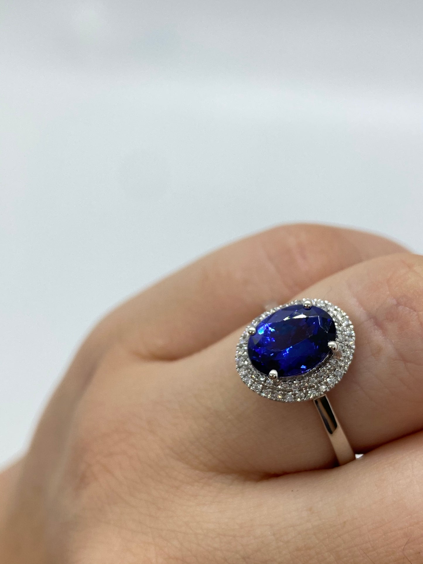 Tanzanite Ring R22610 - Royal Gems and Jewelry