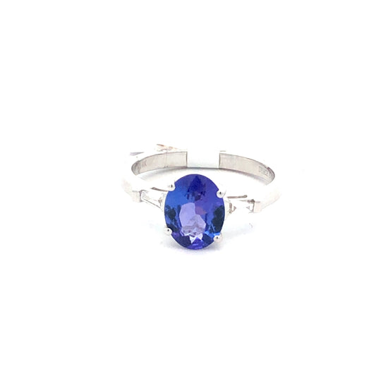 Tanzanite Ring R22663 - Royal Gems and Jewelry