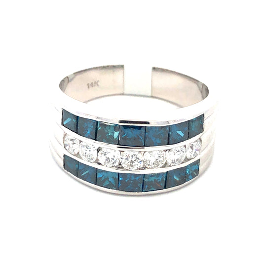 Blue Diamond Ring R22808