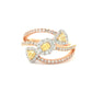 Yellow Diamond Ring R22982 - Royal Gems and Jewelry