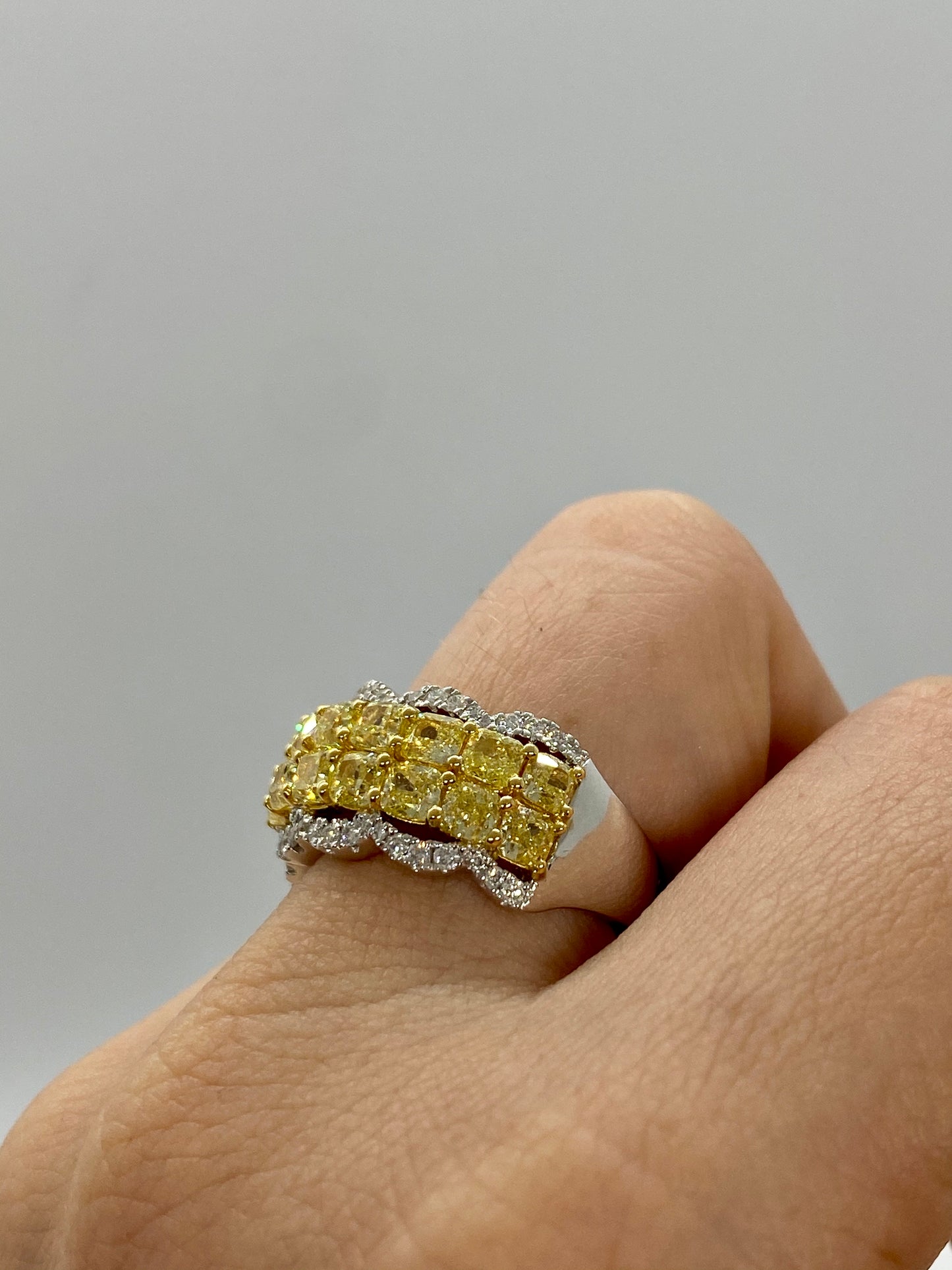 Yellow Diamond Ring R22985