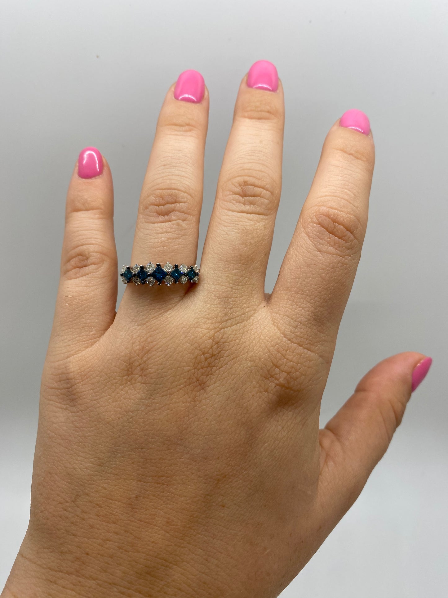 Blue Diamond Ring R23159