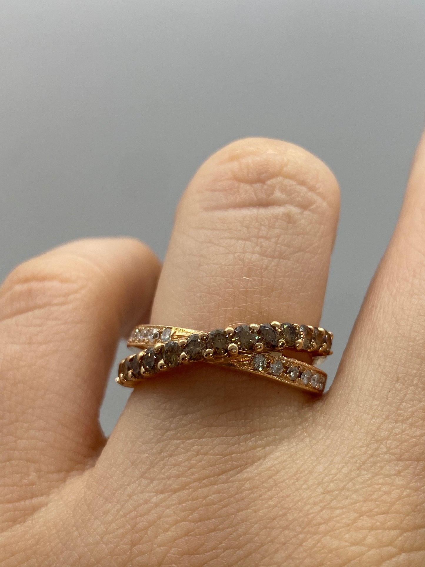 Chocolate Diamond Ring R23301