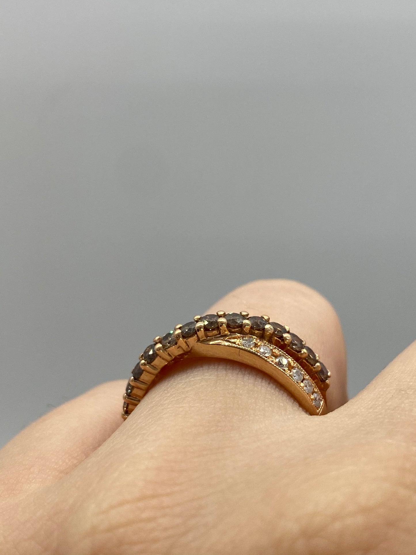Chocolate Diamond Ring R23301