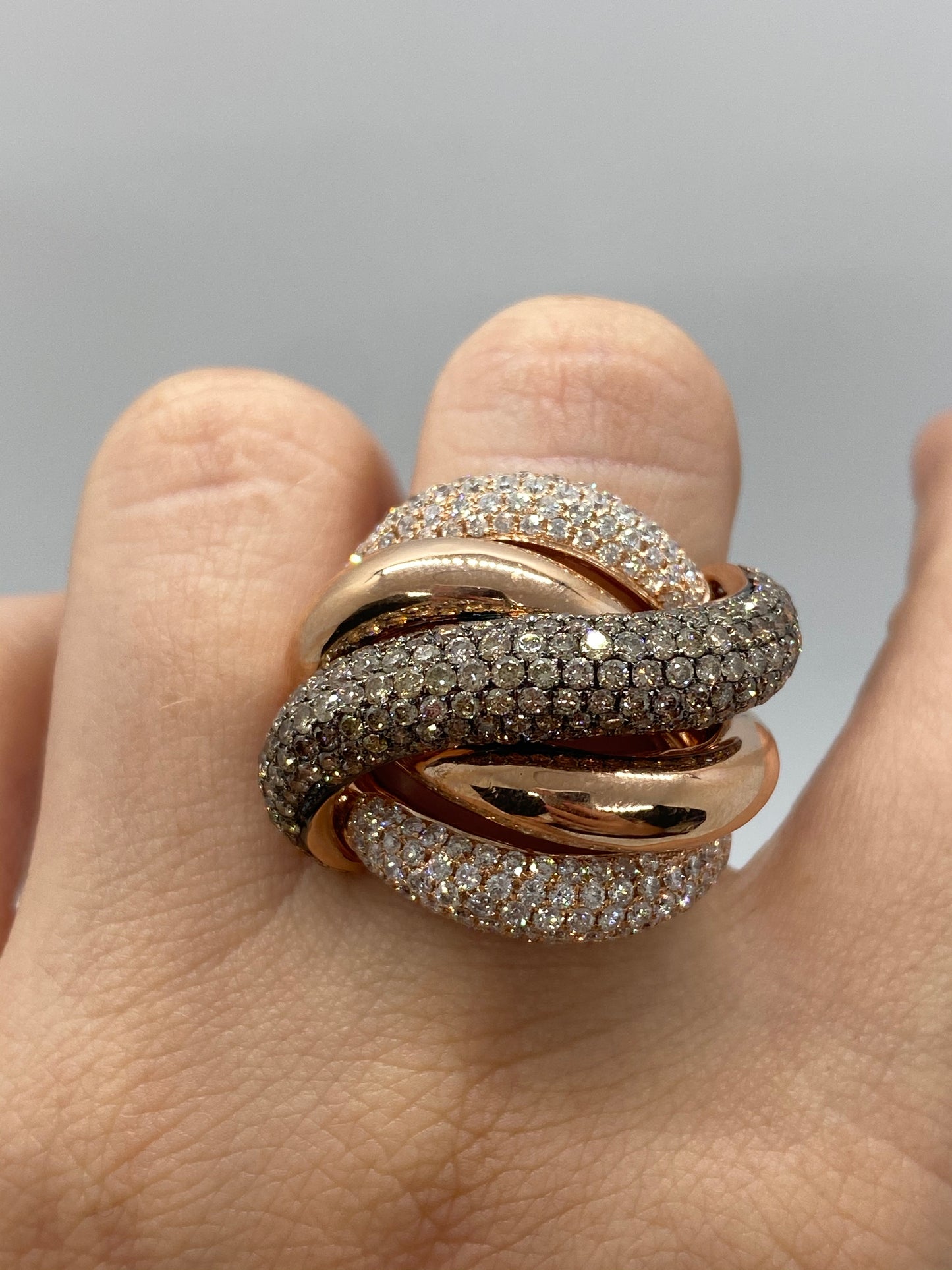 Chocolate Diamond Ring R23308