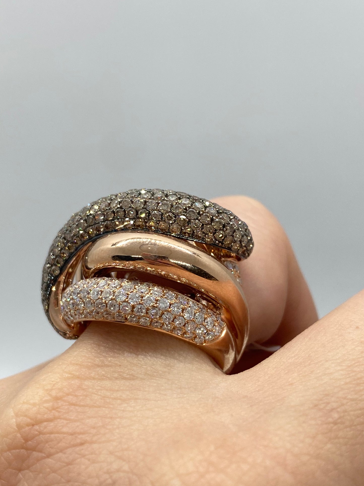 Chocolate Diamond Ring R23308