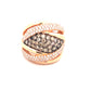 Chocolate Diamond Ring R23314 - Royal Gems and Jewelry