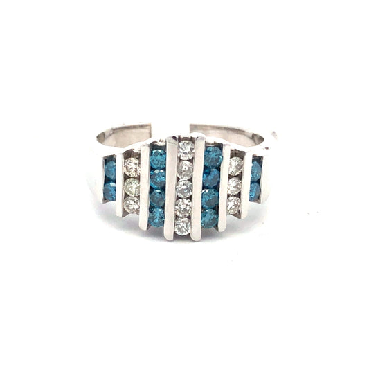 Blue Diamond Ring R23337