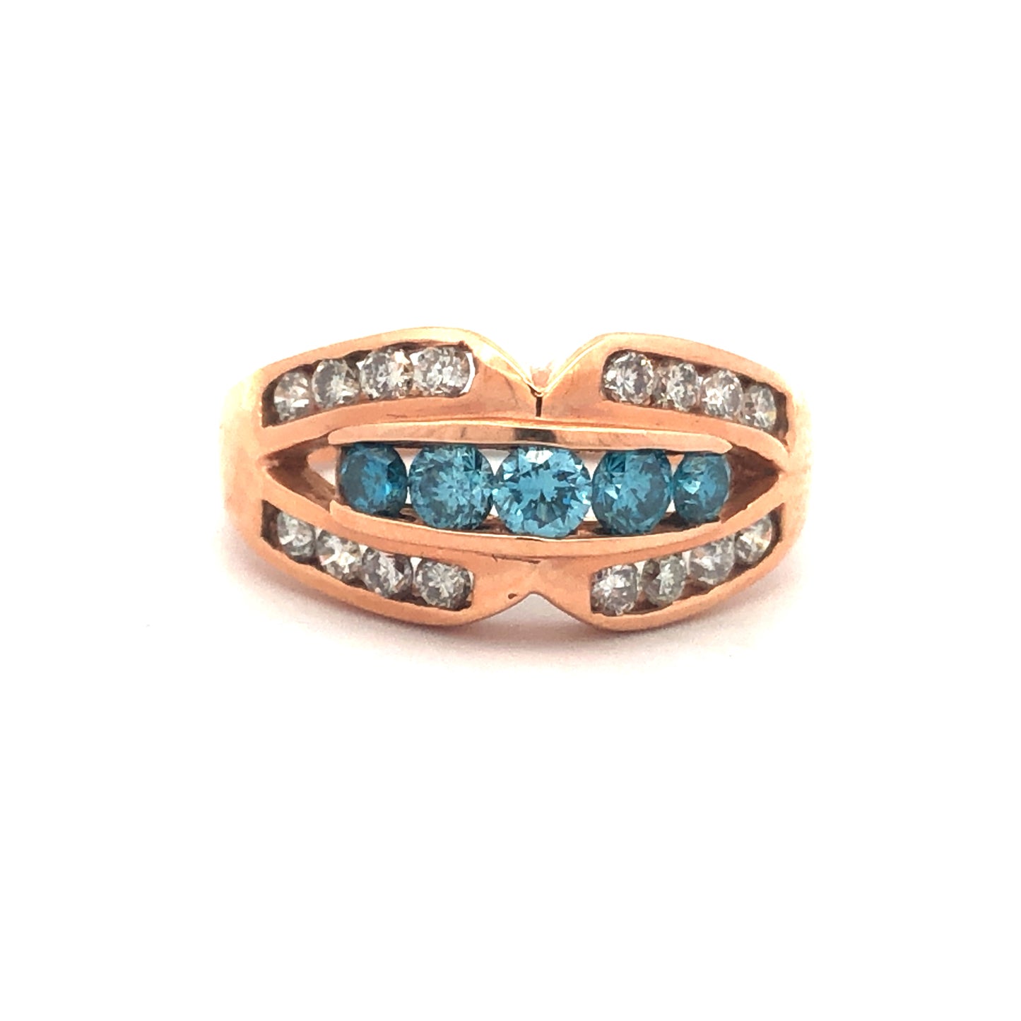 Blue Diamond Ring R23340