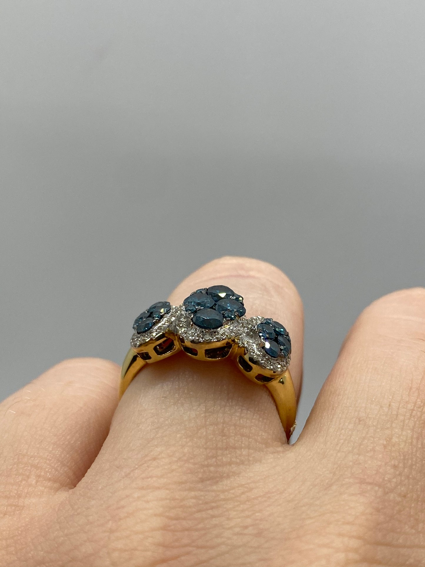 Blue Diamond Ring R23358