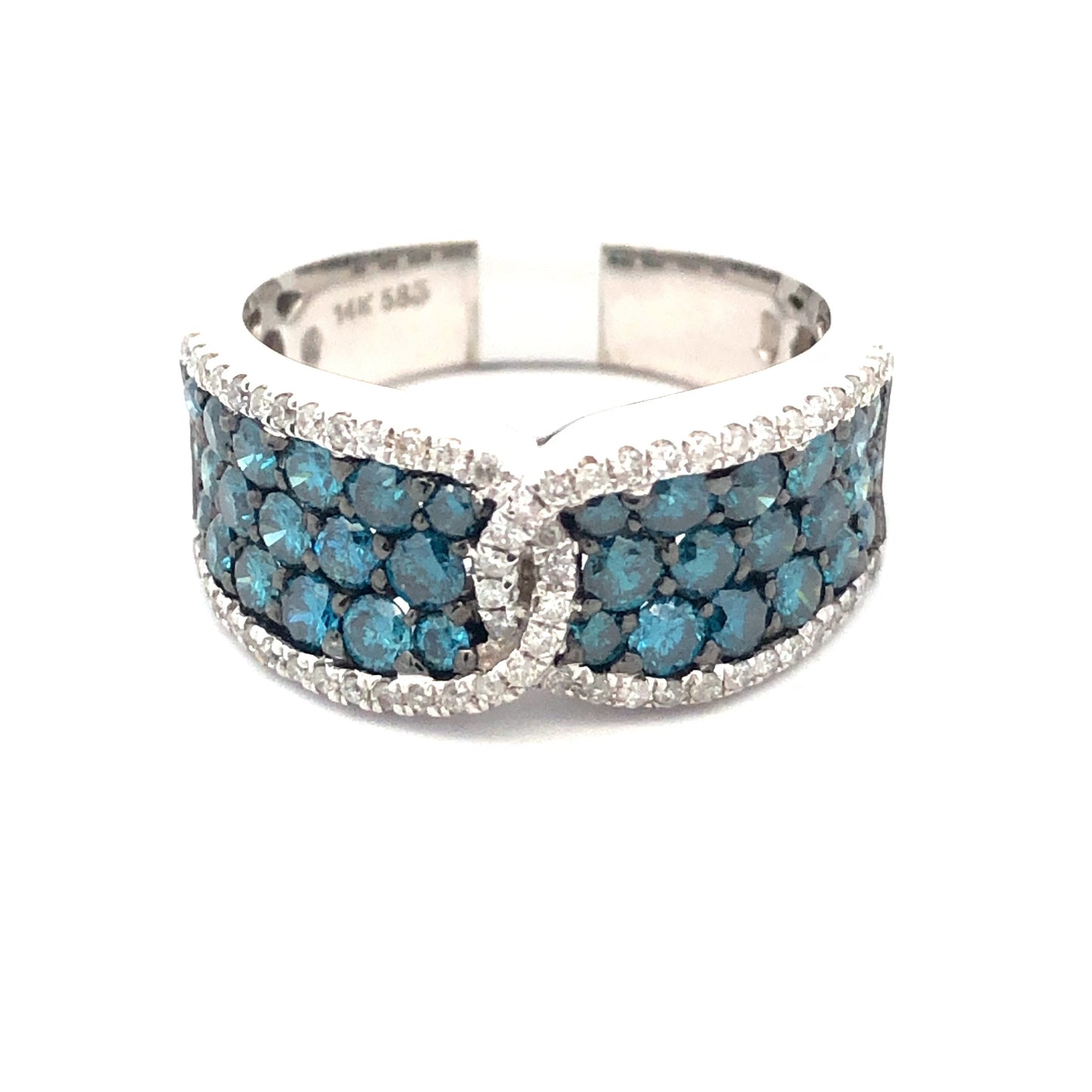 BLUE DIAMOND RING R23365