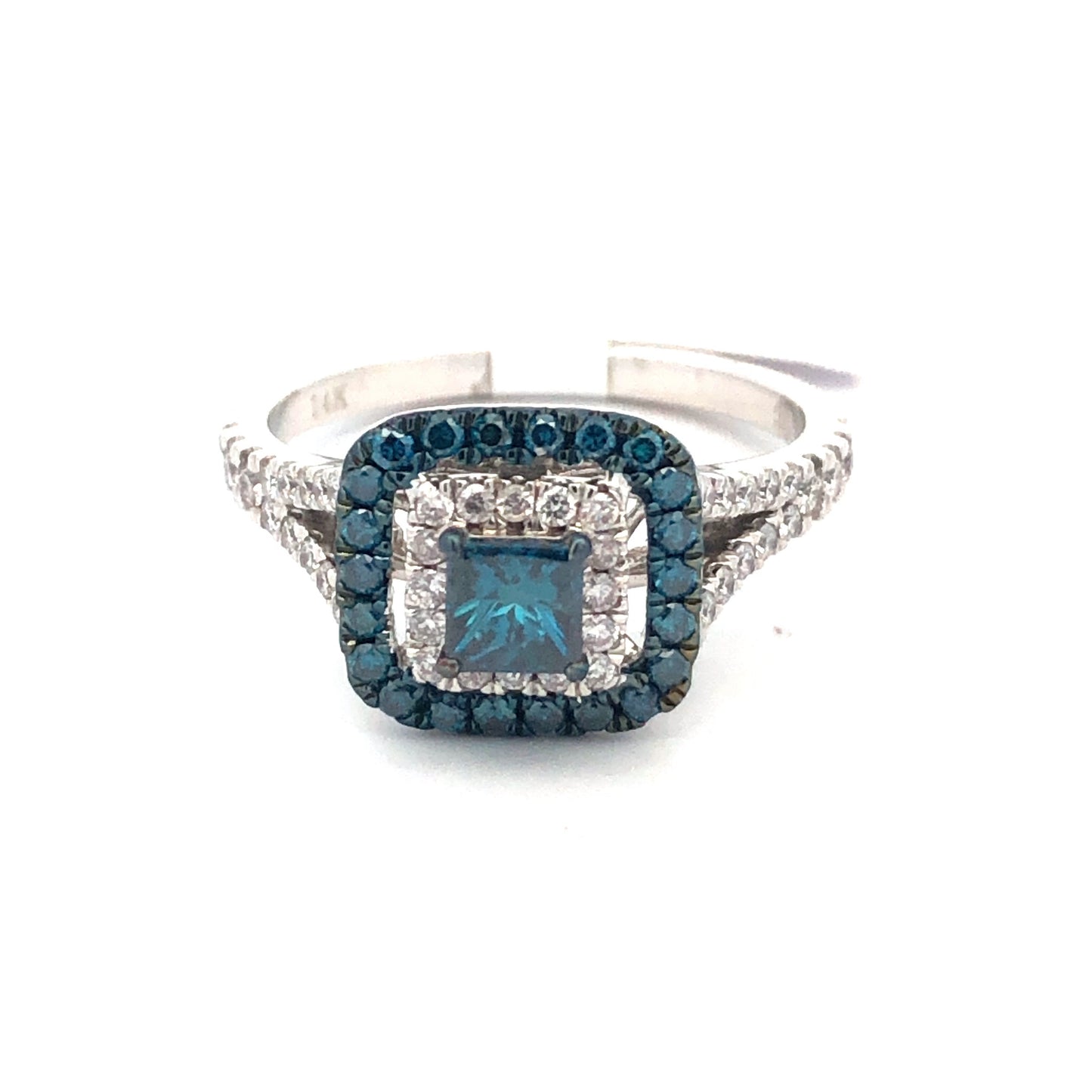 Blue Diamond Ring R23626