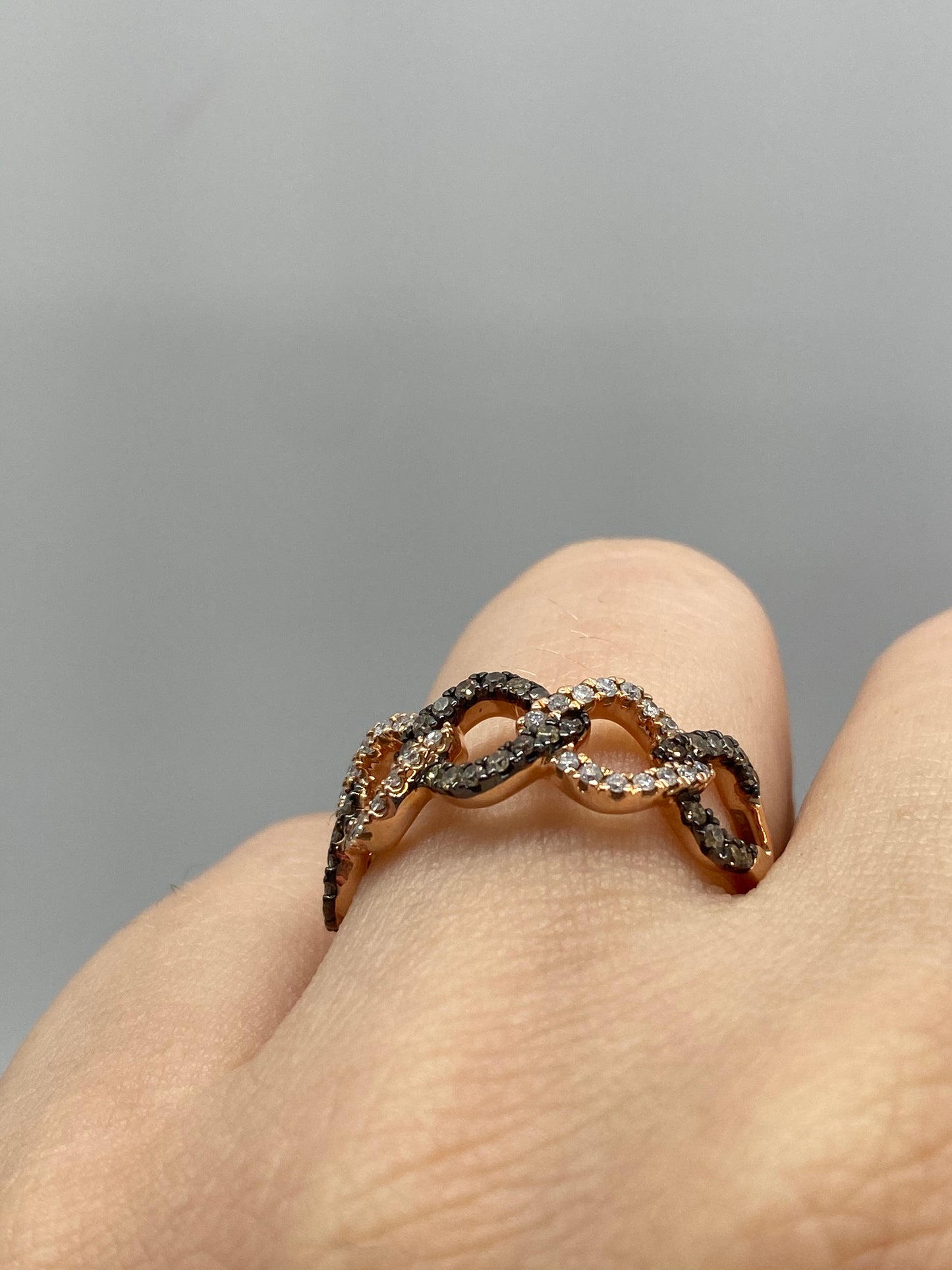 Chocolate Diamond Ring R23775