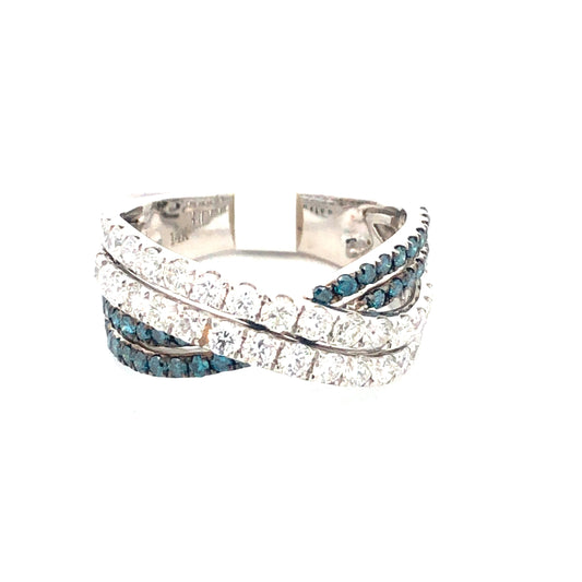Blue Diamond Ring R24756