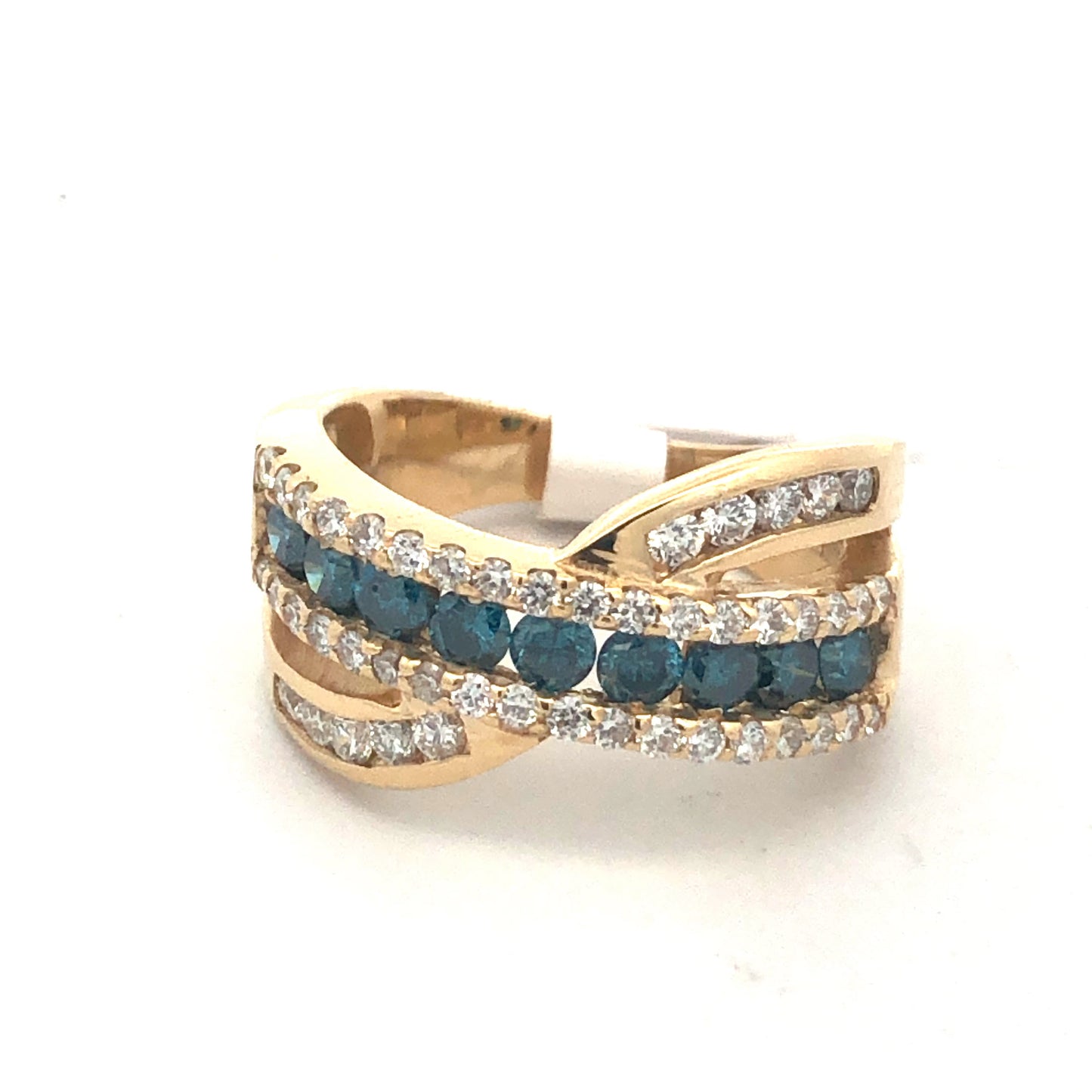 BLUE DIAMOND RING R25589