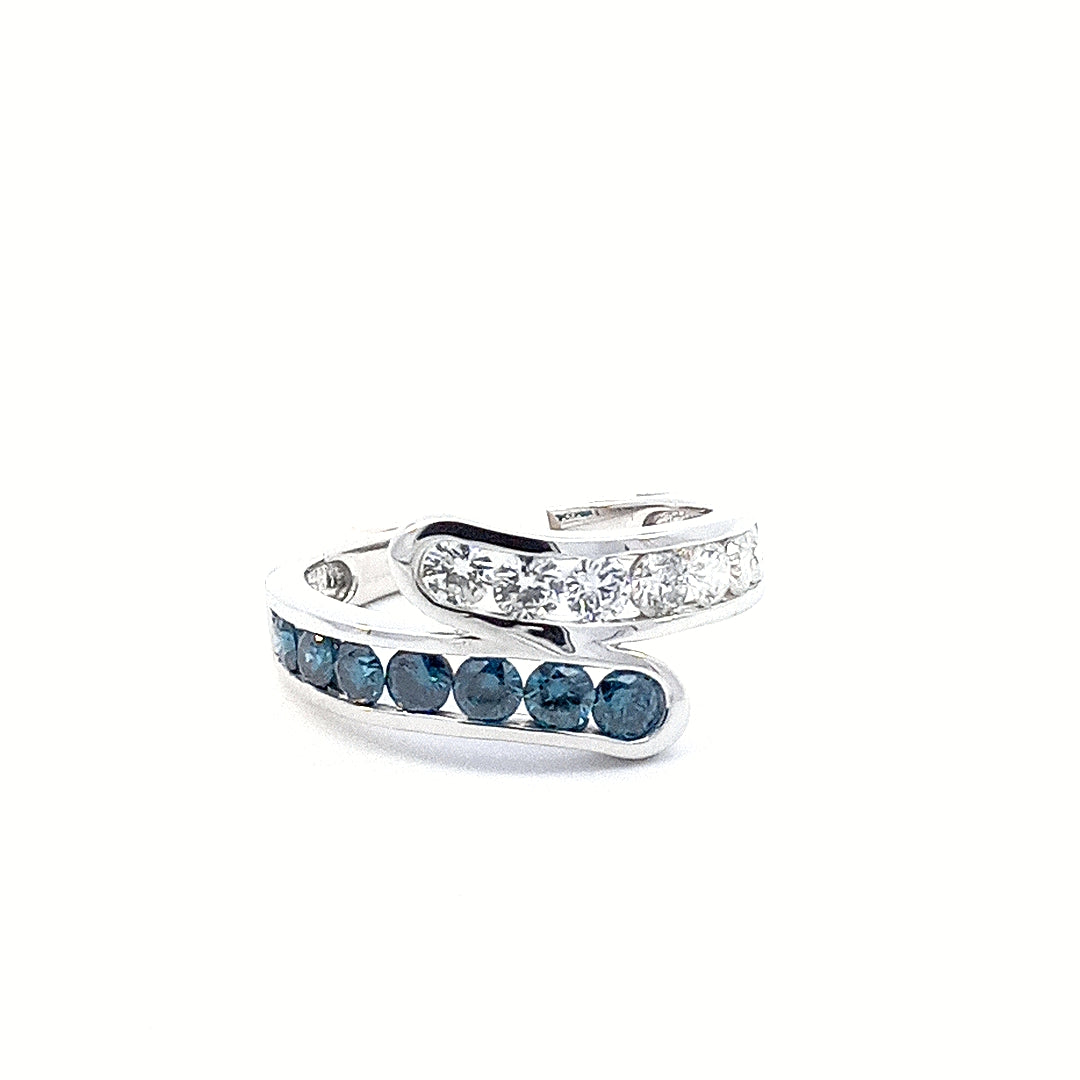 BLUE DIAMOND RING R25737
