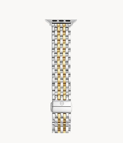 38/40/41mm and 42/44/45mm Two-Tone 18K Gold-Plated Bracelet Band for Apple Watch® MS20GL285048 |  ST01078