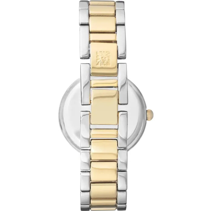 Anne Klein Women's Genuine Diamond Dial Bracelet Watch W12566