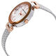 Anne Klein Swarovski Crystal Silver Dial Ladies Watch W12578