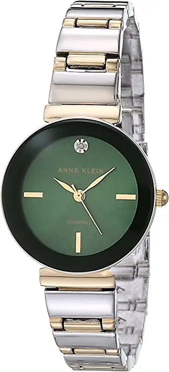 Anne Klein Women's Genuine Diamond Dial Bracelet Watch W12587