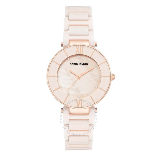 Anne Klein Blush Pink Dial Ladies Watch  W12603