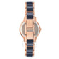 Anne Klein Navy Mother of Pearl Dial Ladies Watch W12604