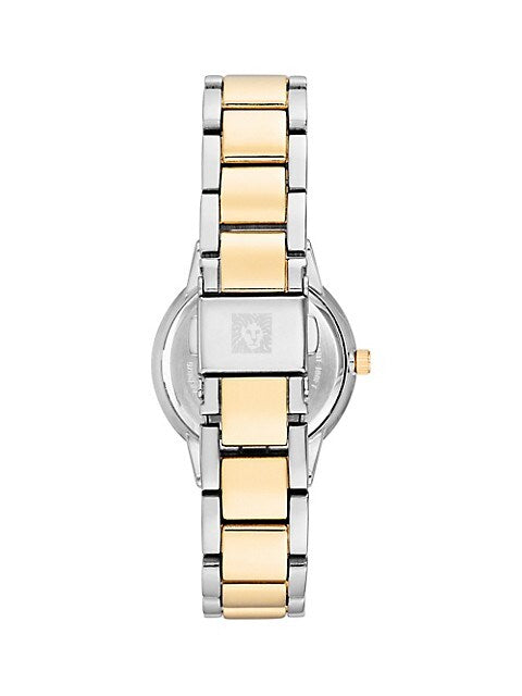 Anne Klein Two-Tone Quartz Bracelet Watch W12628