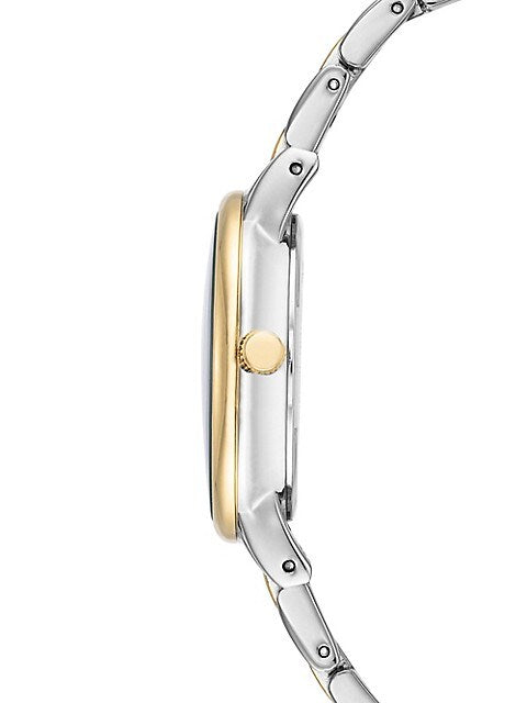 Anne Klein Two-Tone Quartz Bracelet Watch W12628